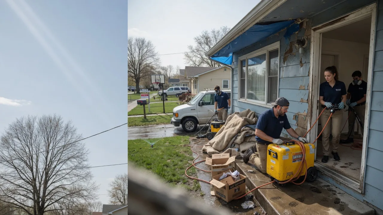 Basement Flood Cleanup in Ceredo, WV near me
